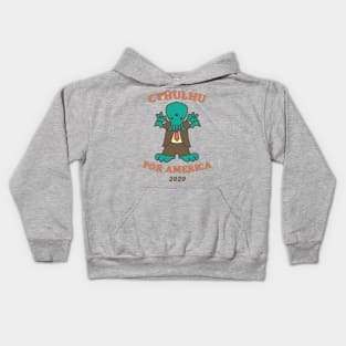 Cthulhu for President of America 2020 Kids Hoodie